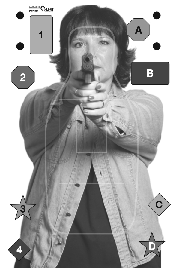 Handgun Threat 9 - Multi Threat - Paper Handgun Threat 9 - Multi Threat - Paper