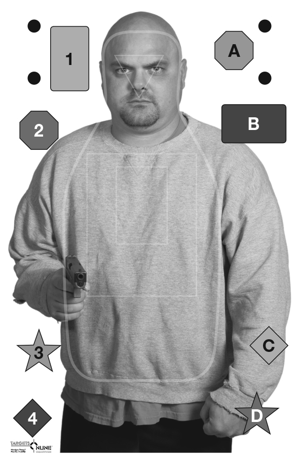 Handgun Threat 7 - Multi Threat - Paper Handgun Threat 7 - Multi Threat - Paper
