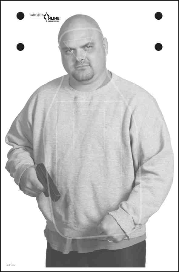 Handgun Threat 1 - Card Stock Handgun Threat 1 - Card Stock
