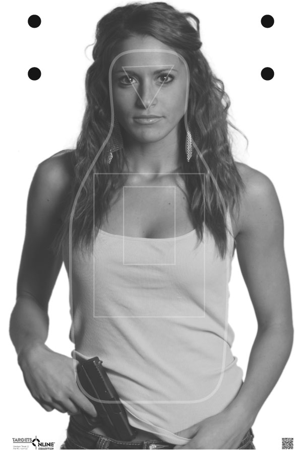 Handgun Threat 22 - Card Stock Handgun Threat 22 - Card Stock