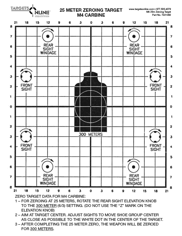 M4 Carbine - Card Stock
