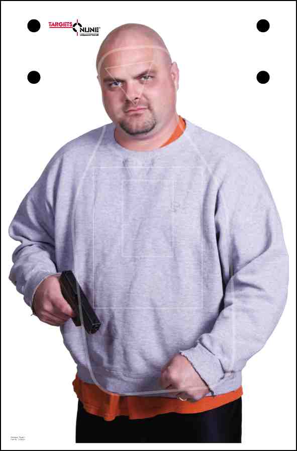 Handgun Threat 1 - Card Stock Handgun Threat 1 - Card Stock