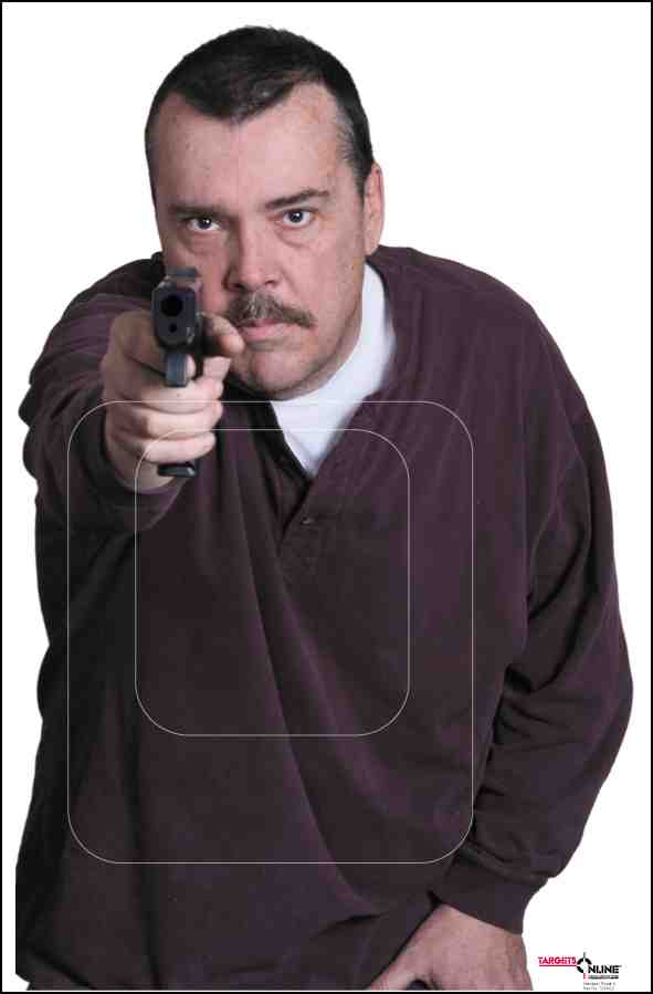 Handgun Threat 3 - Card Stock Handgun Threat 3 - Card Stock