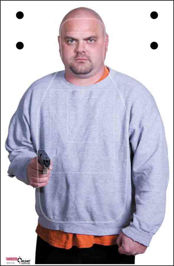 Handgun Threat 7 - Card Stock Handgun Threat 7 - Card Stock
