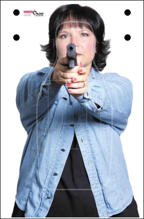 Handgun Threat 9 - Card Stock Handgun Threat 9 - Card Stock