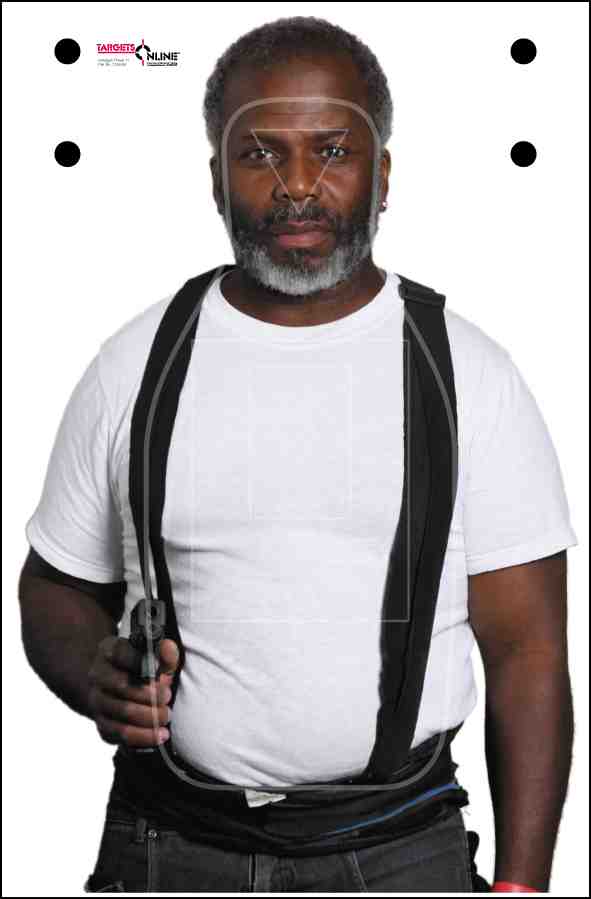 Handgun Threat 11 - Card Stock Handgun Threat 11 - Card Stock