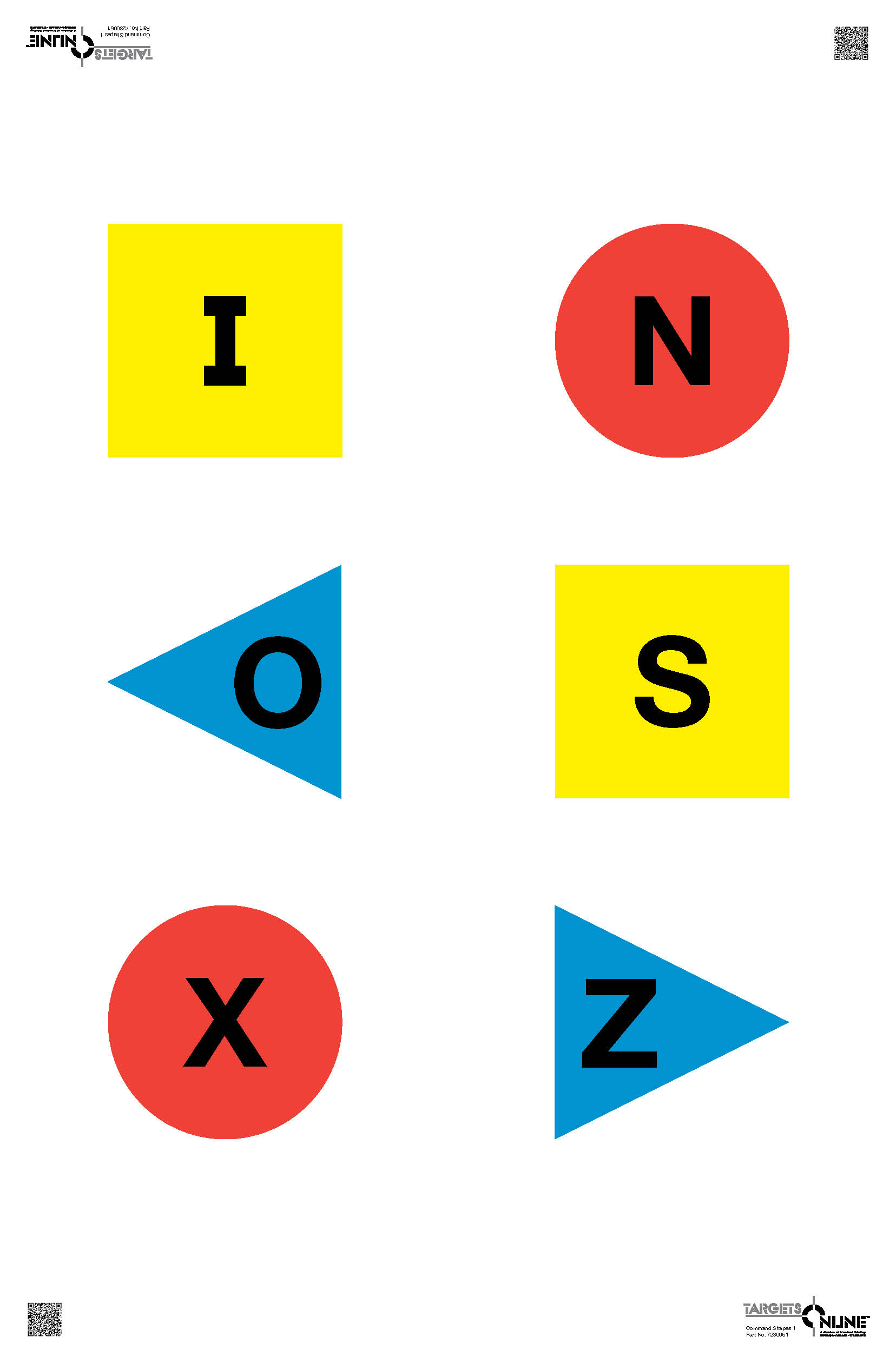 Command Shapes 1 - Paper Command Shapes 1 - Paper