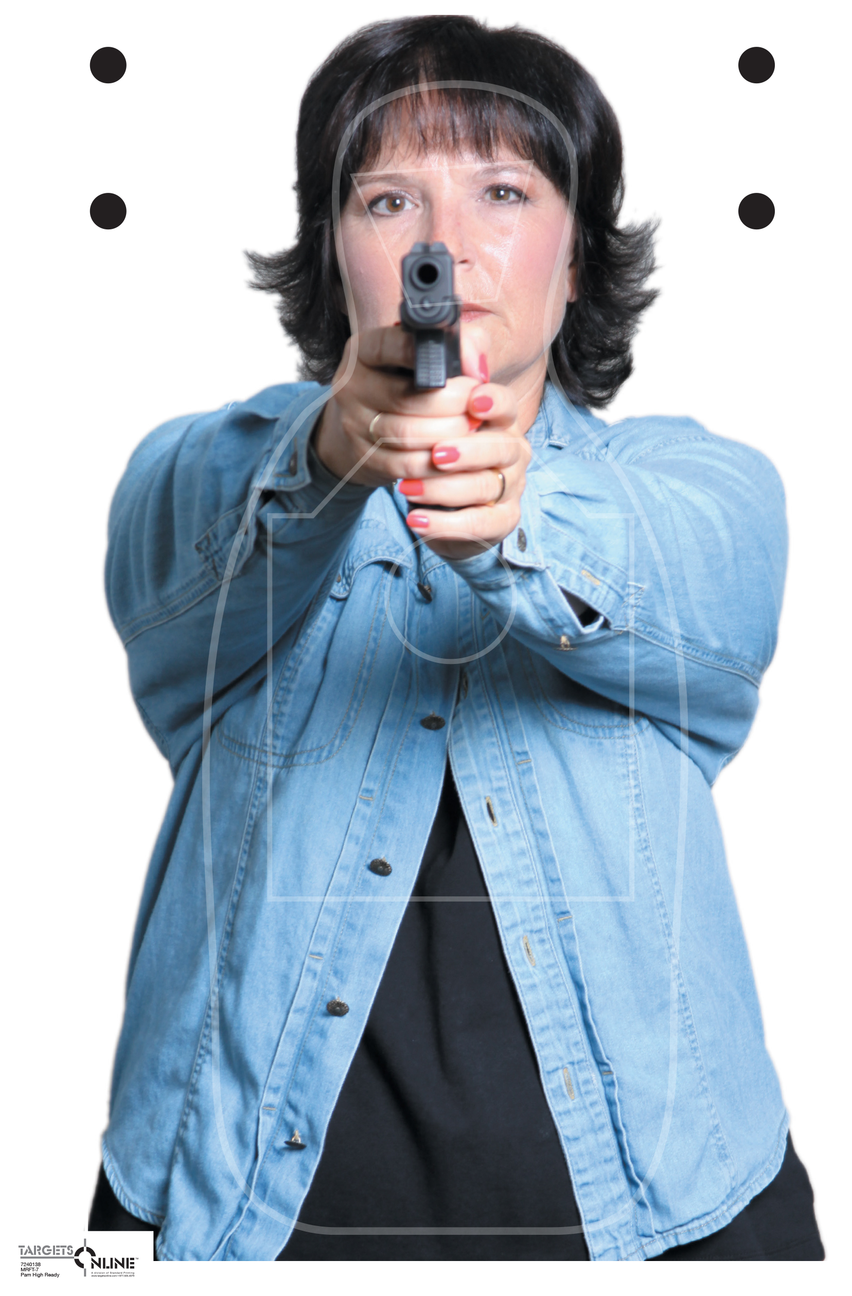 MRFT-7 Pam High Aim Center - Card Stock MRFT-7 Pam High Aim Center - Card Stock