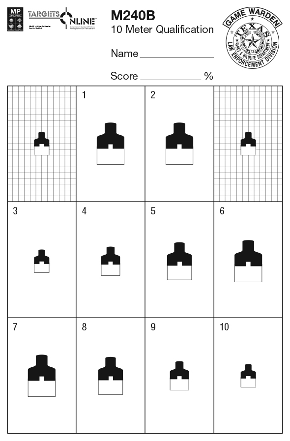 M240B 10 Meter - Paper M240B 10 Meter - Paper